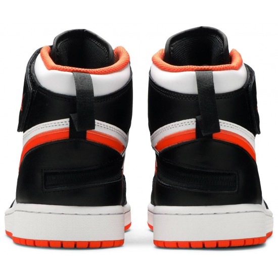 Jordan 1 High FlyEase 'Turf Orange'
 Nero/Turf Arancio/Bianco AJ 1 Scarpe CQ3835 008