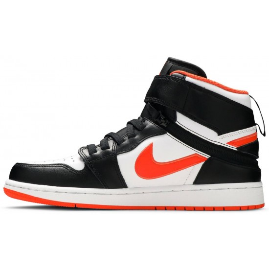 Jordan 1 High FlyEase 'Turf Orange'
 Nero/Turf Arancio/Bianco AJ 1 Scarpe CQ3835 008