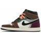 Jordan 1 High OG 'Crafted' Nero/Marrone Archeo/Cioccolato Fondente AJ 1 ScarpeDH3097 001