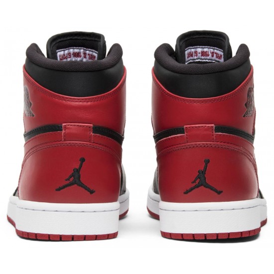 Jordan 1 High Retro DMP 'Chicago Bulls'
 Nero/rosso college AJ 1 Scarpe 332550 061