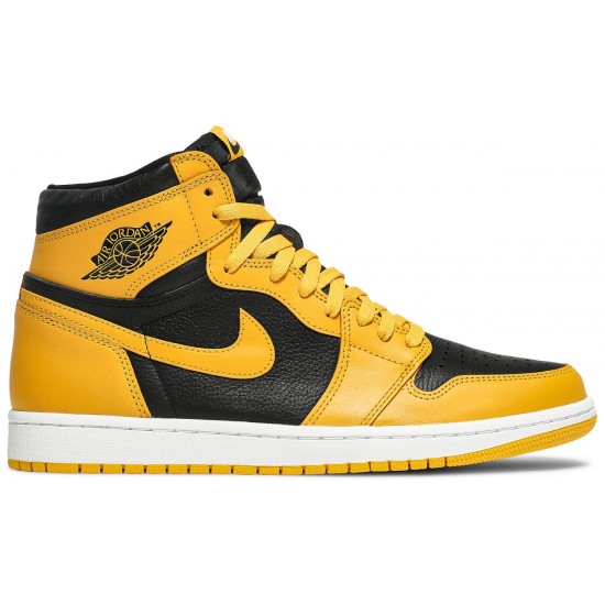 Jordan 1 High Retro OG 'Pollen' Polline/Nero/Bianco AJ 1 Scarpe555088 701