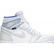 Jordan 1 High Zoom 'Racer Blue'
 Bianco/Blu Racer/Bianco AJ 1 Scarpe CK6637 104