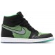 Jordan 1 High Zoom 'Zen Green'
 Nero/Nero/Tomatillo/Verde rabbia AJ 1 Scarpe CK6637 002