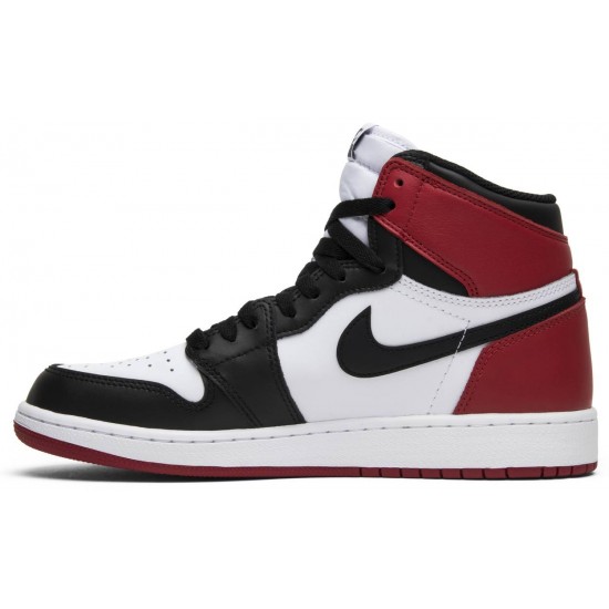 Jordan 1 Retro BG 'Black Toe' 2016
 Bianco/Nero-Rosso Varsity AJ 1 Scarpe 575441 125