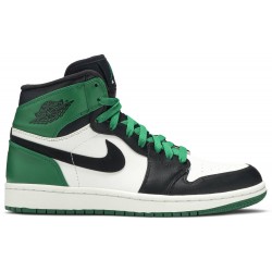 Jordan 1 Retro High 'Boston Celtics'
 Bianco/Nero-Verde college AJ 1 Scarpe 332550 101