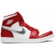 Jordan 1 Retro High 'Silver Medal'
 Rosso Palestra/Argento Metallico-Bianco AJ 1 Scarpe 332550 60