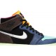 Jordan 1 Retro High 'Tokyo Bio Hack' Marrone barocco/Nero/Arancio laser/Rosa racer AJ 1 Scarpe555088 201