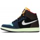 Jordan 1 Retro High GS 'Tokyo Bio Hack'
 Marrone barocco/Nero/Arancio laser/Rosa racer AJ 1 Scarpe 575441 201