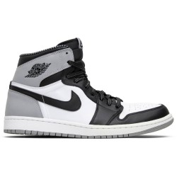 Jordan 1 Retro High OG 'Barons'
 Bianco/Nero-Grigio Lupo AJ 1 Scarpe 555088 104