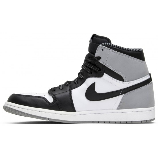 Jordan 1 Retro High OG 'Barons'
 Bianco/Nero-Grigio Lupo AJ 1 Scarpe 555088 104