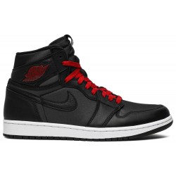 Jordan 1 Retro High OG 'Black Gym Red'
 Nero/Argento metallizzato/Rosso palestra/Nero AJ 1 Scarpe 555088 060