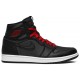 Jordan 1 Retro High OG 'Black Gym Red'
 Nero/Argento metallizzato/Rosso palestra/Nero AJ 1 Scarpe 555088 060