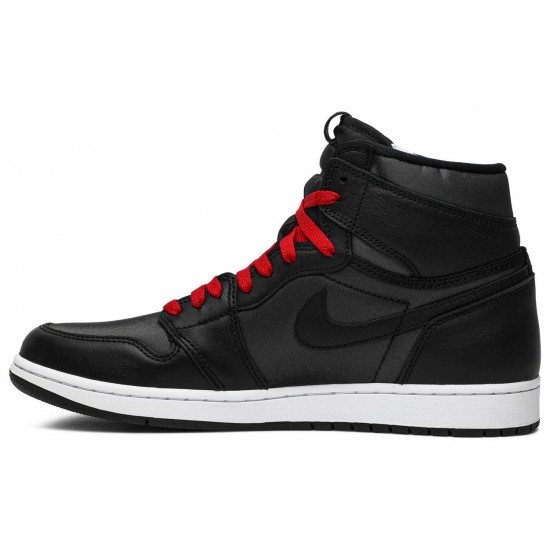 Jordan 1 Retro High OG 'Black Gym Red'
 Nero/Argento metallizzato/Rosso palestra/Nero AJ 1 Scarpe 555088 060