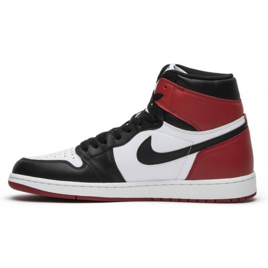 Jordan 1 Retro High OG 'Black Toe' 2016
 Nero/Bianco-Rosso college AJ 1 Scarpe 555088 125