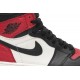 Jordan 1 Retro High OG 'Bred Toe' Palestra Rosso/Vertice Bianco-Nero AJ 1 Scarpe555088 610