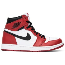 Jordan 1 Retro High OG 'Chicago' 2015 Bianco/Nero-Rosso Varsity AJ 1 Scarpe555088 101