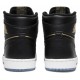 Jordan 1 Retro High OG 'City of Flight'
 Nero/Vertice Bianco-Oro metallizzato AJ 1 Scarpe 555088 031