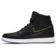 Jordan 1 Retro High OG 'City of Flight'
 Nero/Vertice Bianco-Oro metallizzato AJ 1 Scarpe 555088 031