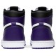 Jordan 1 Retro High OG 'Court Purple 2.0' Corte Viola/Bianco/Nero AJ 1 Scarpe555088 500