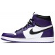 Jordan 1 Retro High OG 'Court Purple 2.0' Corte Viola/Bianco/Nero AJ 1 Scarpe555088 500