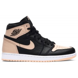 Jordan 1 Retro High OG 'Crimson Tint'
 Nero/Crimson Tint-Hyper Pink-Bianco AJ 1 Scarpe 555088 081