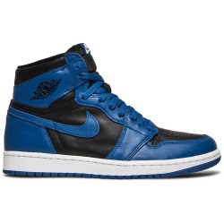 Jordan 1 Retro High OG 'Dark Marina Blue' Blu Marina Scuro/Nero/Bianco AJ 1 Scarpe555088 404