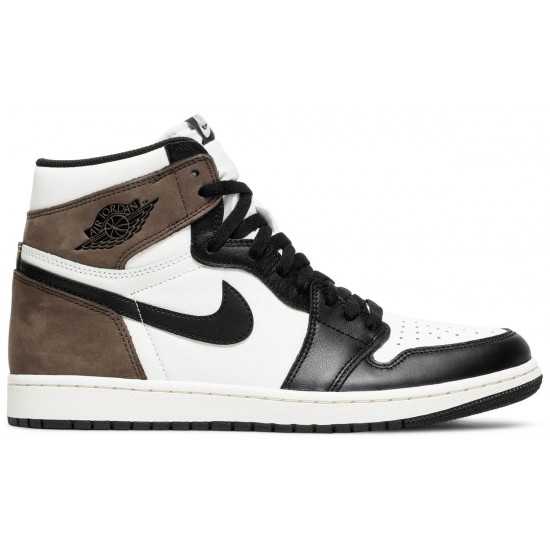 Jordan 1 Retro High OG 'Dark Mocha' Vela/Moka scuro/Nero/Nero AJ 1 Scarpe555088 105