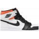 Jordan 1 Retro High OG 'Electro Orange' Bianco/Electro Arancio/Nero AJ 1 Scarpe555088 180