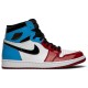 Jordan 1 Retro High OG 'Fearless' Bianco/Blu Università-Rosso-Nero AJ 1 ScarpeCK5666 100