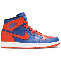 Jordan 1 Retro High OG 'Knicks'
 Gioco Royal/Team Orange-Gm Ryl AJ 1 Scarpe 555088 407