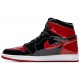 Jordan 1 Retro High OG 'Patent Bred' Nero/Bianco/Rosso college AJ 1 Scarpe555088 063