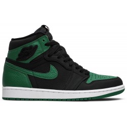 Jordan 1 Retro High OG 'Pine Green 2.0' Nero/Bianco-Rosso Palestra-Verde Pino AJ 1 Scarpe555088 030