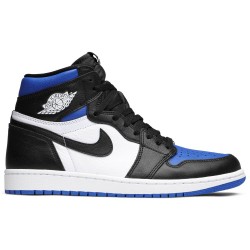 Jordan 1 Retro High OG 'Royal Toe' Nero/Bianco-Game Royal-Nero AJ 1 Scarpe555088 041