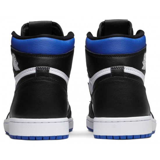 Jordan 1 Retro High OG 'Royal Toe' Nero/Bianco-Game Royal-Nero AJ 1 Scarpe555088 041