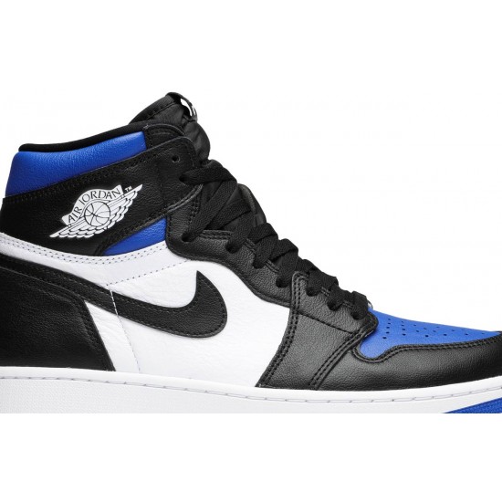 Jordan 1 Retro High OG 'Royal Toe' Nero/Bianco-Game Royal-Nero AJ 1 Scarpe555088 041