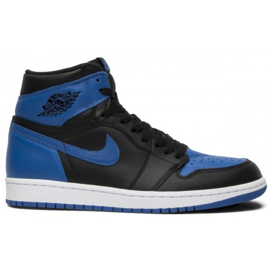 Jordan 1 Retro High OG 'Royal' 2017 Nero/Bianco reale AJ 1 Scarpe555088 007