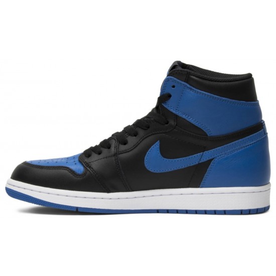 Jordan 1 Retro High OG 'Royal' 2017 Nero/Bianco reale AJ 1 Scarpe555088 007