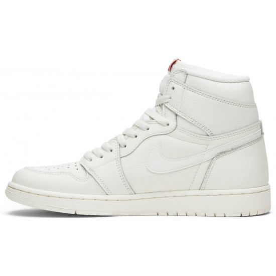 Jordan 1 Retro High OG 'Sail'
 Vela/Vela-Università Rosso AJ 1 Scarpe 555088 114