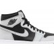 Jordan 1 Retro High OG 'Shadow 2.0' Nero/Grigio Fumo Chiaro/Bianco AJ 1 Scarpe555088 035