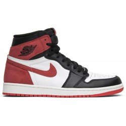 Jordan 1 Retro High OG 'Track Red'
 Summit Bianco/Rosso pista-Nero AJ 1 Scarpe 555088 112