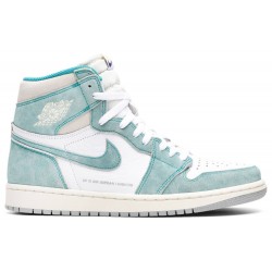 Jordan 1 Retro High OG 'Turbo Green' Turbo Green/White-Light Smoke Grey-Sail AJ 1 Scarpe555088 311