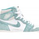 Jordan 1 Retro High OG 'Turbo Green' Turbo Green/White-Light Smoke Grey-Sail AJ 1 Scarpe555088 311