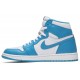 Jordan 1 Retro High OG 'UNC'
 Bianco/blu polvere scuro AJ 1 Scarpe 555088 117