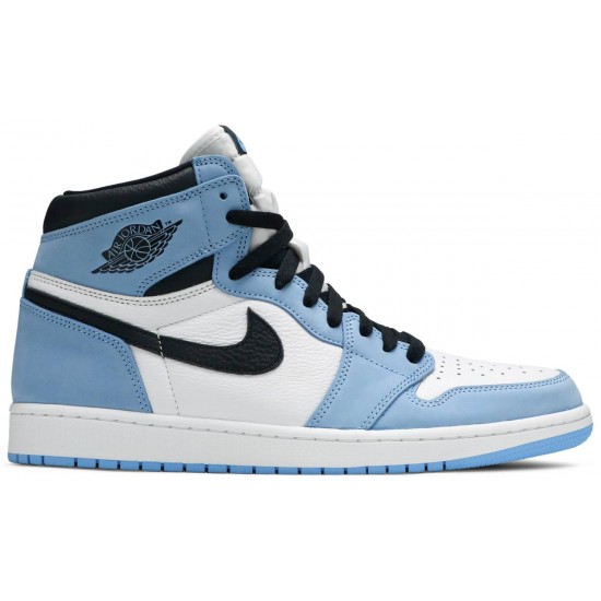 Jordan 1 Retro High OG 'University Blue' Bianco/Blu Università/Nero AJ 1 Scarpe555088 134