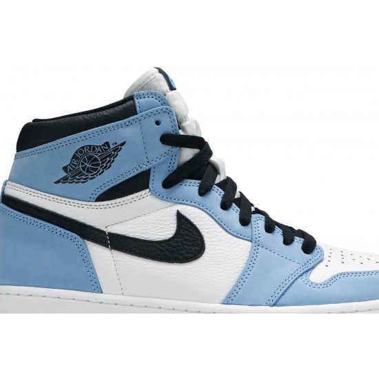 Jordan 1 Retro High OG 'University Blue' Bianco/Blu Università/Nero AJ 1 Scarpe555088 134