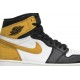 Jordan 1 Retro High OG 'Yellow Ochre'
 Summit Bianco/Giallo Ocra-Nero AJ 1 Scarpe 555088 109