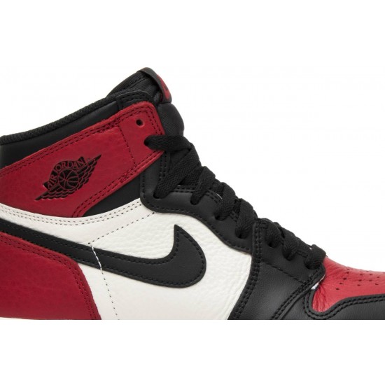 Jordan 1 Retro High OG BG 'Bred Toe'
 Palestra Rosso/Vertice Bianco AJ 1 Scarpe 575441 610