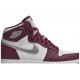 Jordan 1 Retro High OG GS 'Bordeaux'
 Bordeaux/bianco/argento metallizzato AJ 1 Scarpe 575441 611