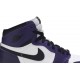 Jordan 1 Retro High OG GS 'Court Purple 2.0'
 Corte Viola/Nero/Bianco AJ 1 Scarpe 575441 500