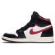 Jordan 1 Retro High OG GS 'Gym Red'
 Nero/Bianco-Sail-Gym Red AJ 1 Scarpe 575441 061